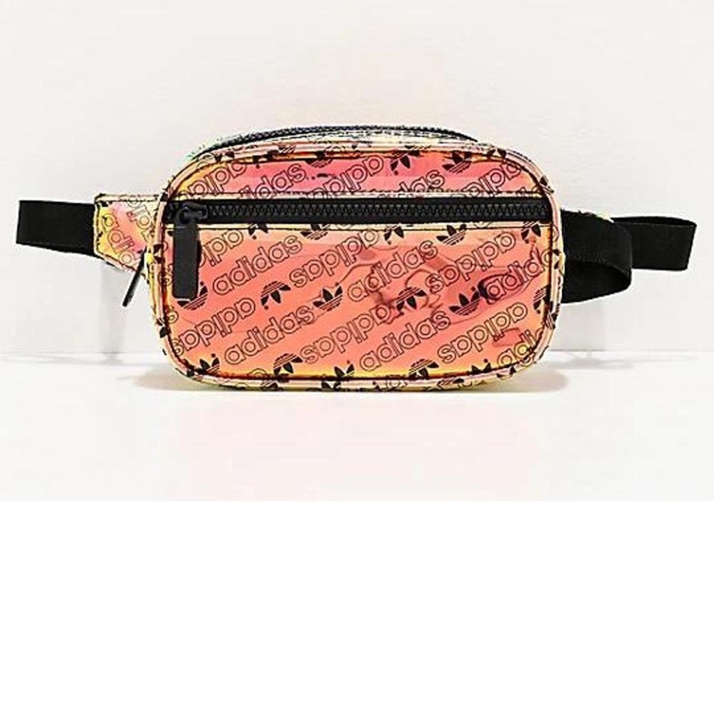 Adidas Metallic Gold Iridescent Fanny Pack